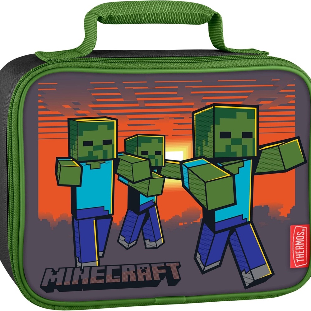Minecraft Thermos lunc box NWT